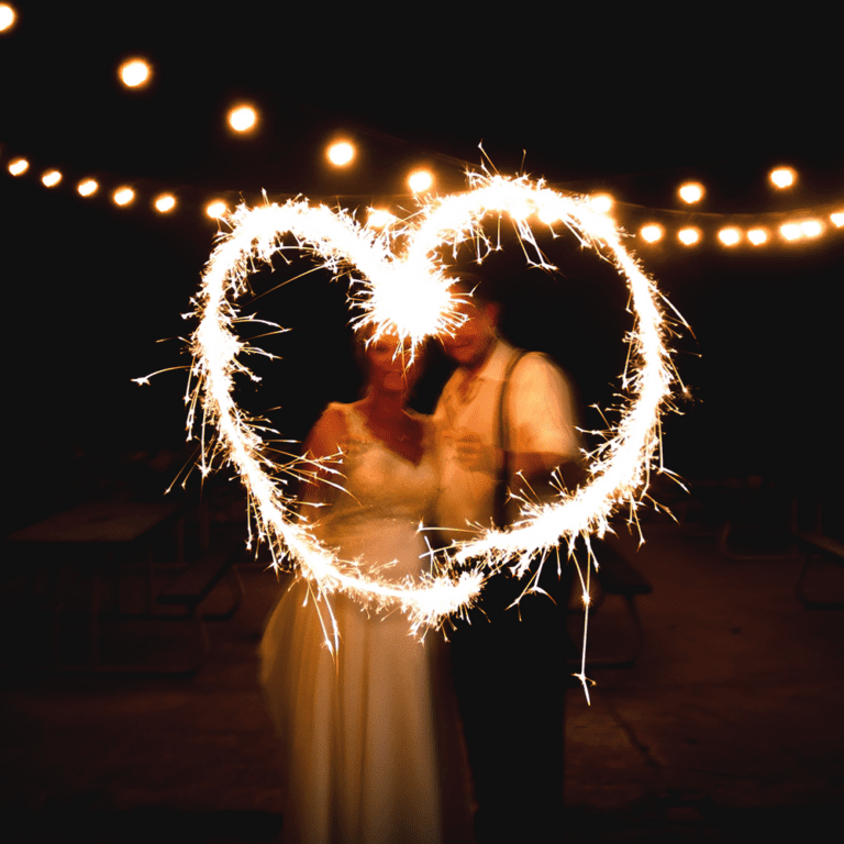 Sparklers for wedding